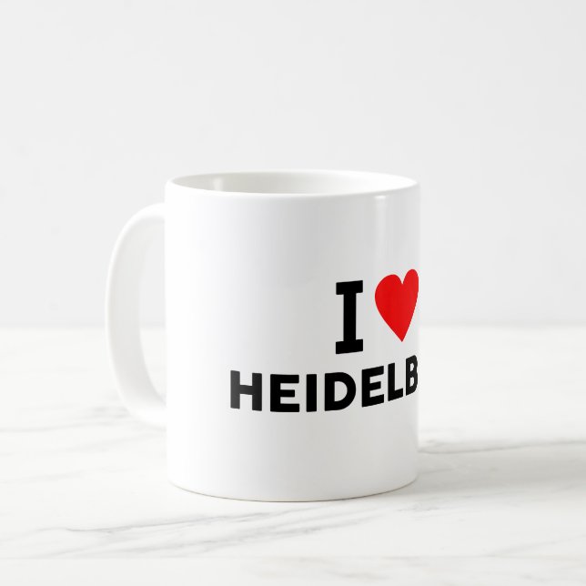 Taza De Café Heidelberg Germany (Anverso izquierdo)
