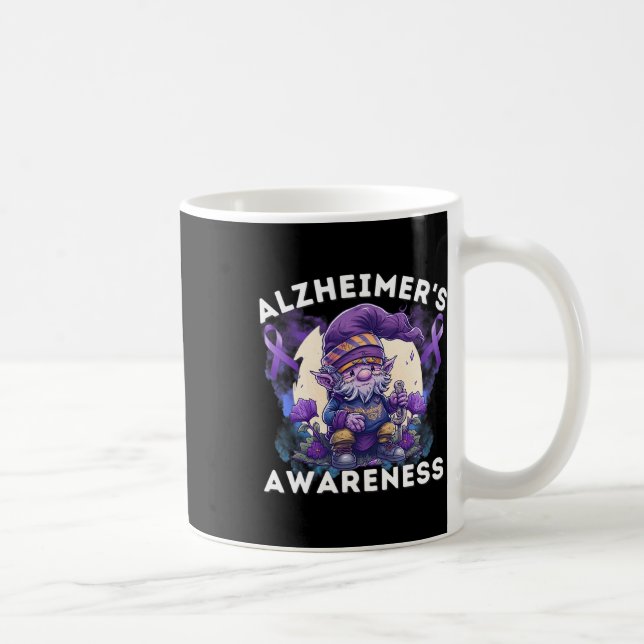 Taza De Café Heimerheimer S Awareness Mes Heimerheimers Purpl (Derecha)
