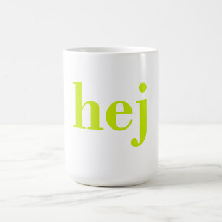 Taza De Café Hej - Hola sueco