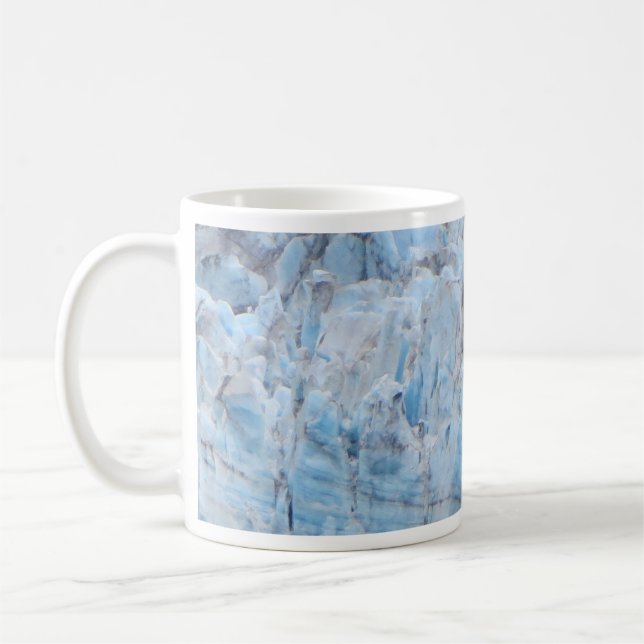 Taza De Café Helado Azul Alaska Café Mug (Izquierda)