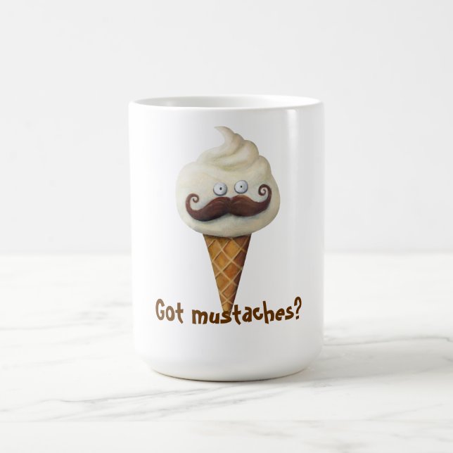 Taza De Café Helado con los bigotes (Centro)
