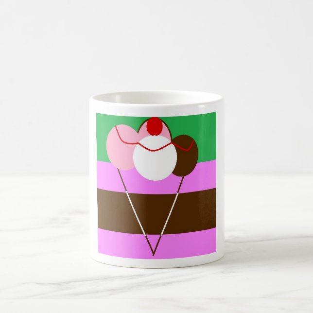 Taza De Café helado de colmena-crema (Centro)
