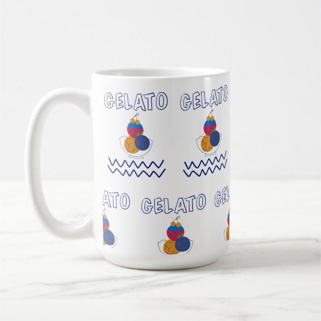 Taza De Café helado de gelatina (Izquierda)