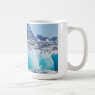 Taza De Café Helado de glaceir azul, Noruega