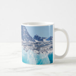 Taza De Café Helado de glaceir azul, Noruega