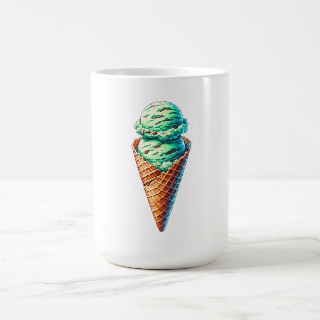 Taza De Café Helado de menta (Centro)