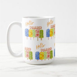 Taza De Café helado de verano