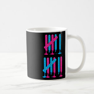 Taza De Café Helado Goteo Marcas de Recuento 67 Meme Contando 6