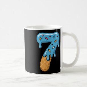 Taza De Café Helado Número 7 Goteo 67 Meme Pareja Combinación H