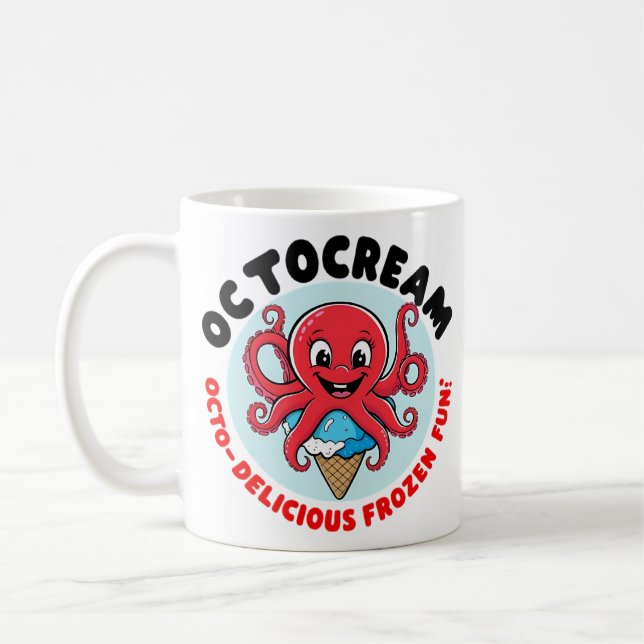 Taza De Café Helado octopus (Izquierda)
