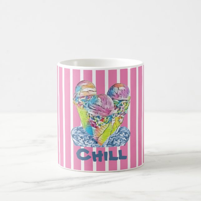 Taza De Café Helado refrescante  (Centro)