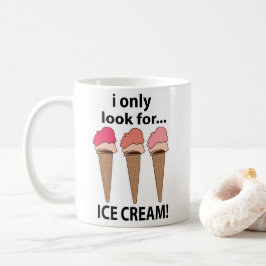 Taza De Café Helado Sólo Busco Helado