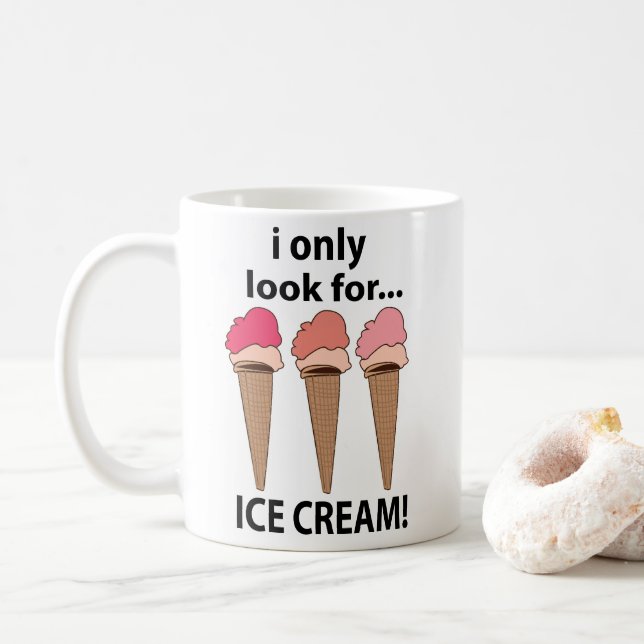 Taza De Café Helado Sólo Busco Helado