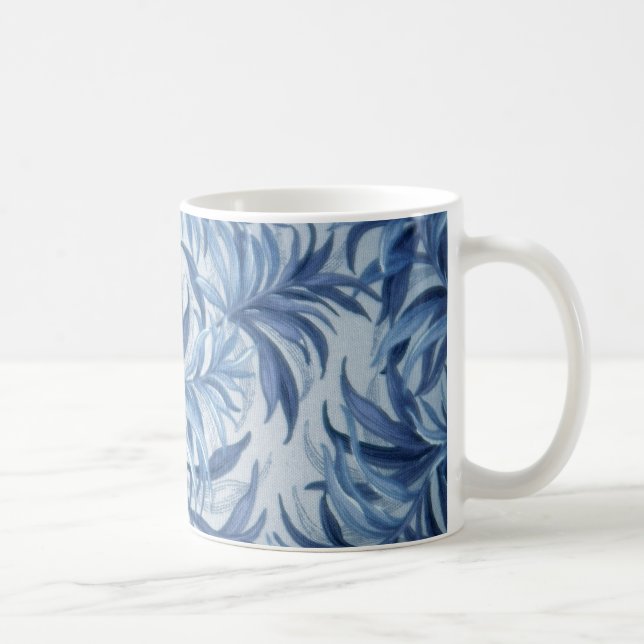 Taza De Café Helecho azul (Derecha)