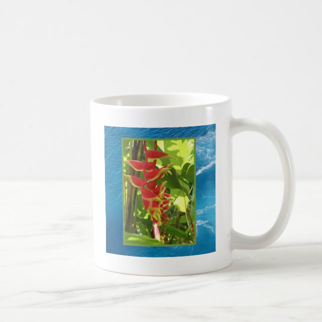 Taza De Café Heliconia rostrata (Derecha)