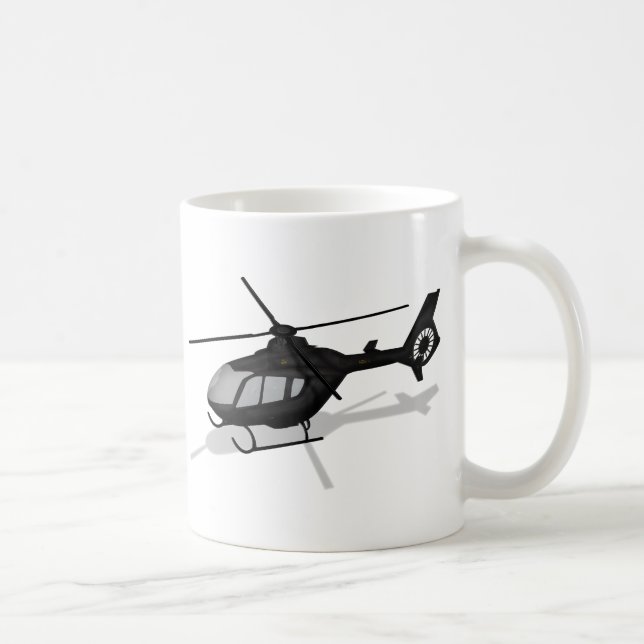 Taza De Café Helicóptero (Derecha)
