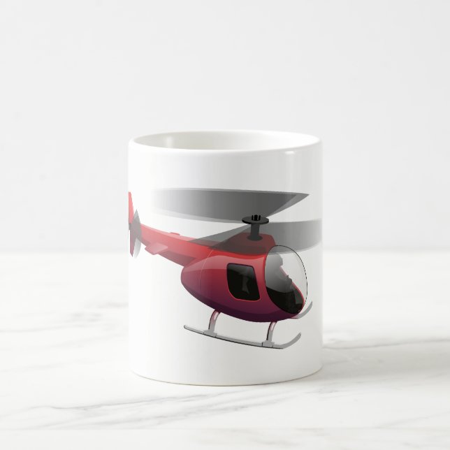 Taza De Café Helicóptero (Centro)