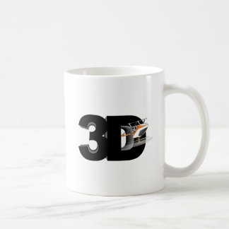 Taza De Café helicóptero 3d