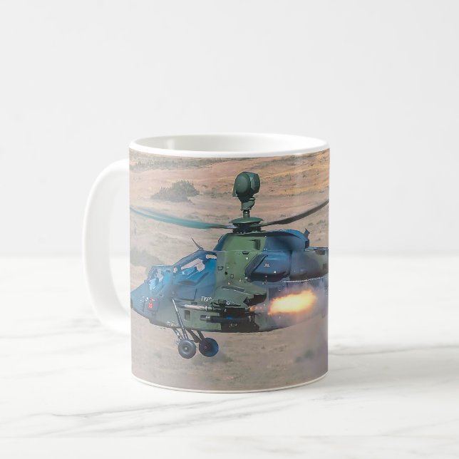 Taza De Café HELICÓPTERO DE ATAQUE DE TIGRE (Alemania) (Anverso izquierdo)