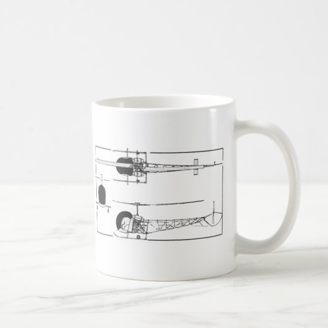 Taza De Café Helicóptero de Bell 47 (Derecha)