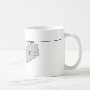 Taza De Café Helicóptero de cargo de CH-46E