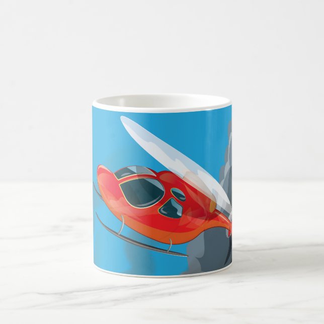 Taza De Café Helicóptero de Rescate (Centro)
