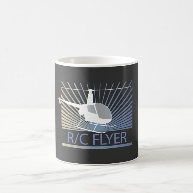 Taza De Café Helicóptero del aviador de R-C (Centro)