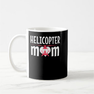 Taza De Café Helicóptero Mamá Piloto Aeronaves de Aviación Da d