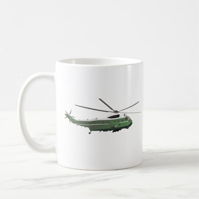 Taza De Café Helicóptero Marine One (Izquierda)