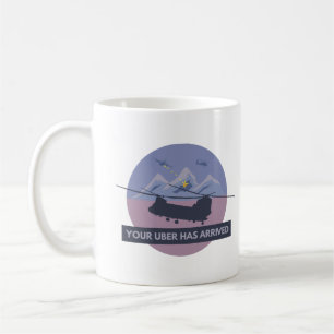Taza De Café Helicóptero militar CH-47 Chinook Evac