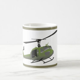 Taza De Café Helicóptero militar UH-1 Huey Mug