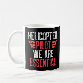 Taza De Café Helicóptero Pilot Essential Funny Aviation
