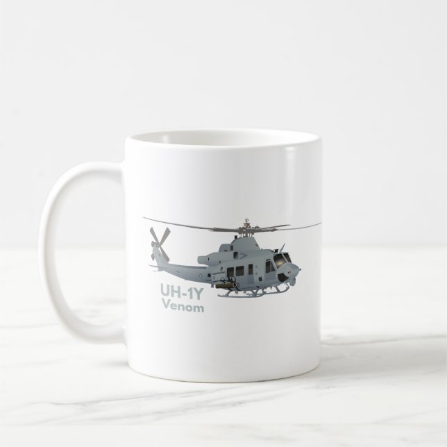 Taza De Café Helicóptero UH-1 (Izquierda)