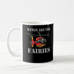 Taza De Café Helicóptero Vigilando a niños Hombres Helicóptero 
