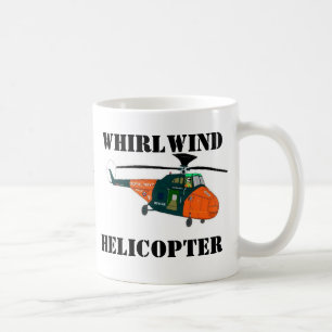 Taza De Café Helicóptero Whirlwind.