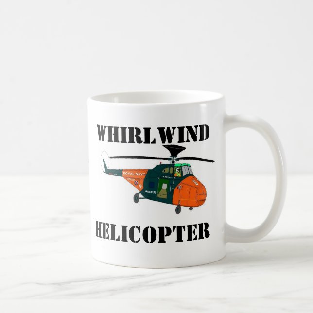 Taza De Café Helicóptero Whirlwind. (Derecha)