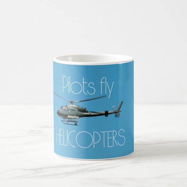 Taza De Café Helicópteros pilotos (Centro)
