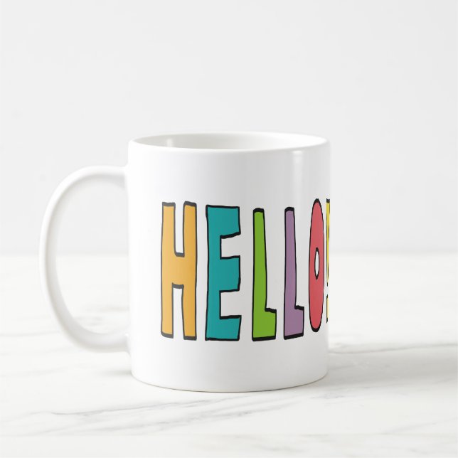 Taza De Café Hello! (Izquierda)