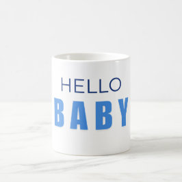 Taza De Café Hello Baby boy Shower Mug