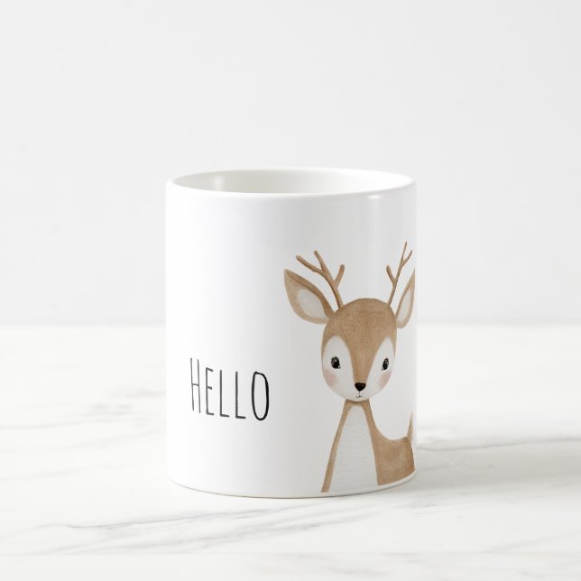 Taza De Café Hello Deer (Centro)