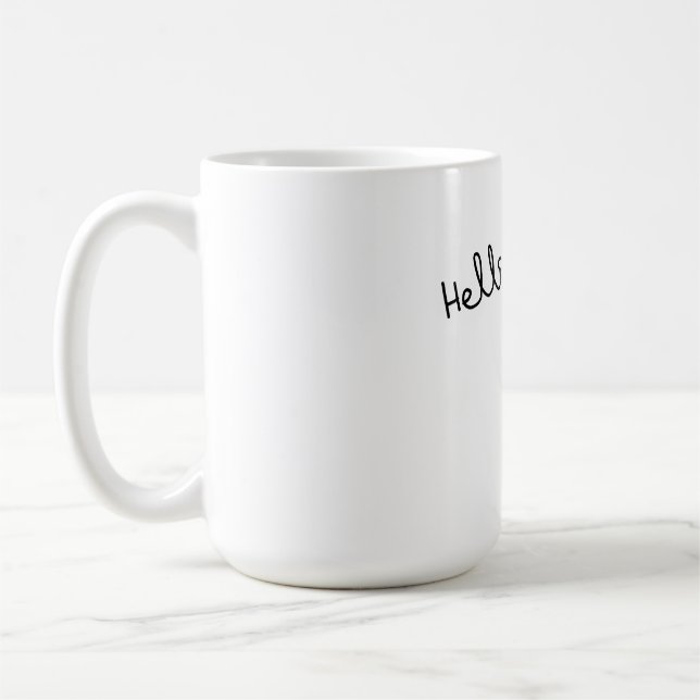 Taza De Café Hello duck (Izquierda)