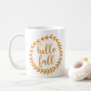 Taza De Café Hello Fall  