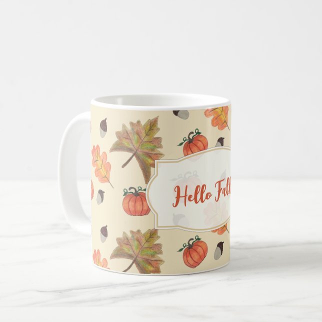 Taza De Café Hello Fall Mug (Anverso izquierdo)