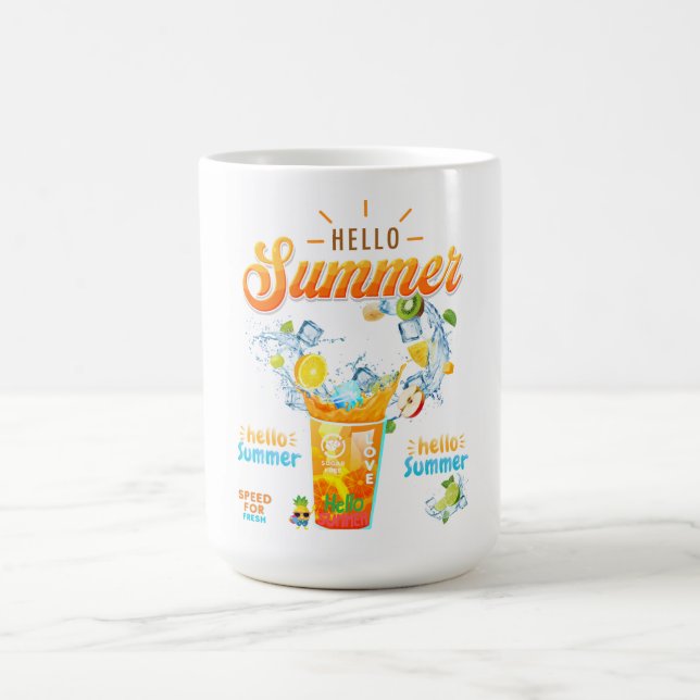 Taza De Café Hello Summer (Centro)