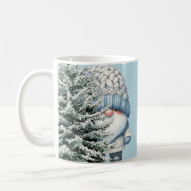 Taza De Café Hello Winter Gnome Mug (Izquierda)