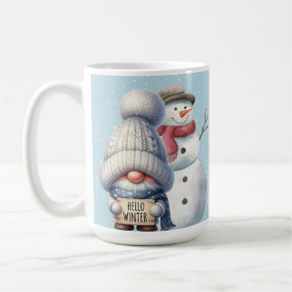Taza De Café Hello Winter Gnome Mug