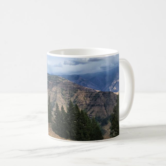 Taza De Café Hells Canyon Scenway, OR (Anverso derecho)