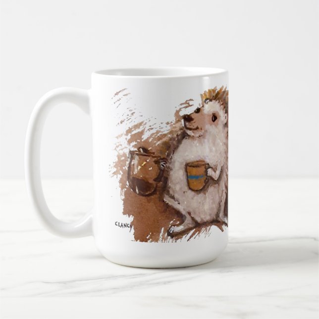 Taza De Café Helpful Hedgehog (Izquierda)