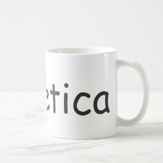 Taza De Café ¡Helvética en cómico sin la taza!