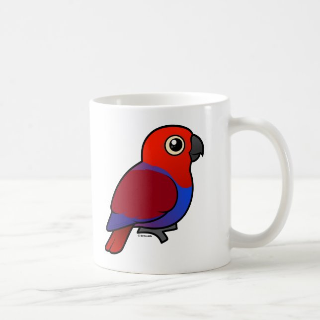 Taza De Café Hembra del loro de Eclectus (Derecha)